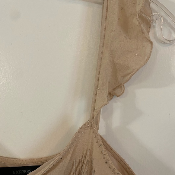 Express Silk Beaded Top - Picture 8 of 10